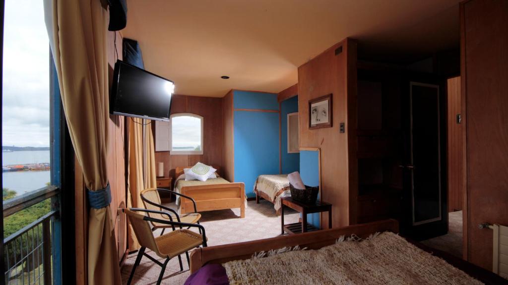 Hotel Galeon Azul Ancud Bilik gambar
