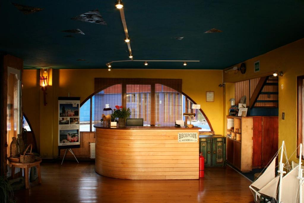 Hotel Galeon Azul Ancud Luaran gambar